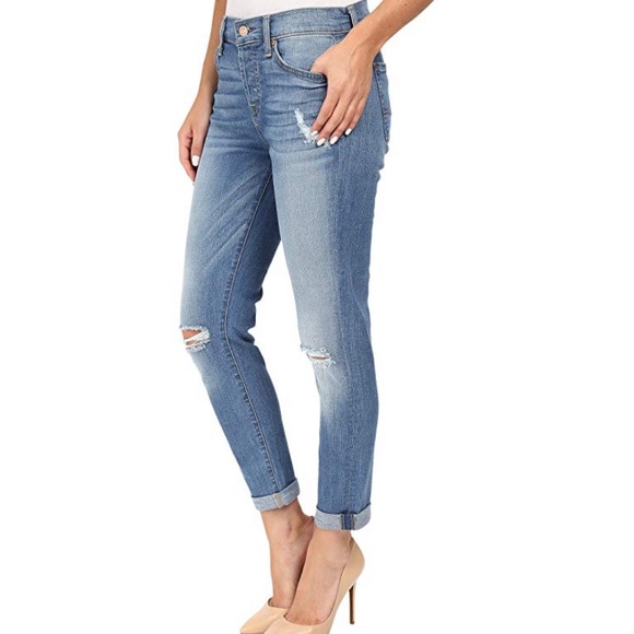 7 For All Mankind Josefina Distressed Jeans - Picture 2 of 7